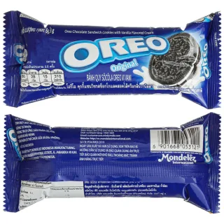 Oreo Cookies 66.4g: Vanilla-Trawberry-Chocolate Cream