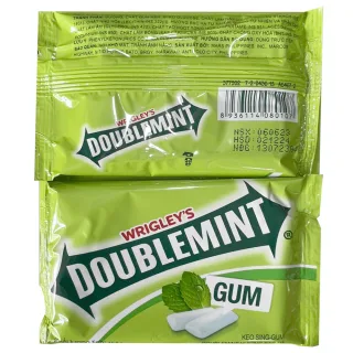 Doublemint Mint Flavored Chewing Gum 11.6g