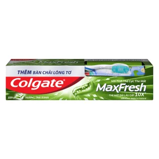 Colgate MaxFresh Toothpaste Greentea 225g