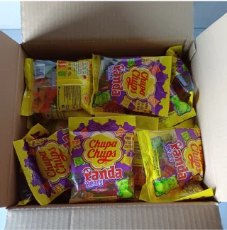 Chupa Chups Jelly Panda Bear 90g x 30 Bags