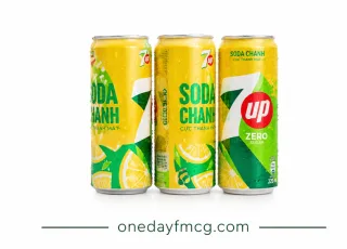 7UP Zero Sugar Lemon Soda Drink 320ml