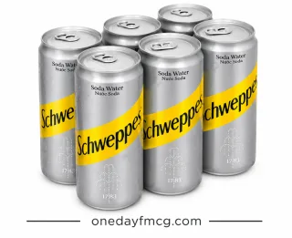 Schweppes Soda Can 330ml x24 Sleek Tonic