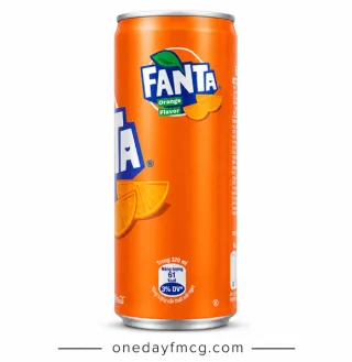 Fanta Orange Flavored Soft Drink 320mL
