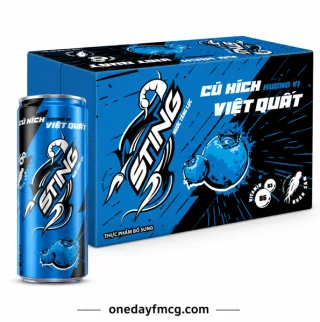 Sting Energy Drink Blueberry 320mL