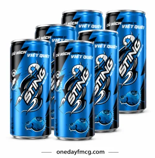 Sting Energy Drink Blueberry 320mL