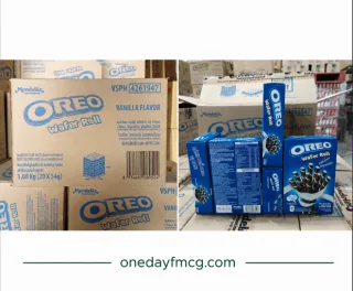 Oreo Wafer Roll Vanilla 54g x 20 Boxes