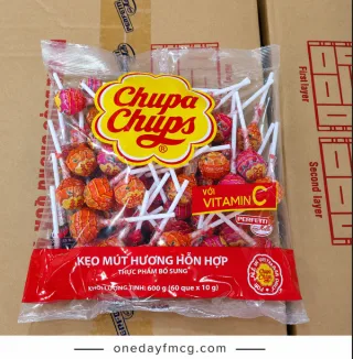 Chupa Chups Lollipops Mixed Flavors The Best Item 558g x 18 Bags