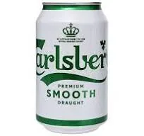 CARLSBERG SMOOTH DRAUGHT BEER CAN 330ML
