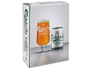 CARLSBERG SMOOTH DRAUGHT BEER CAN 330ML