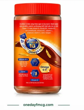 Ovaltine Power 10 Omega 6-9 Chocolate Malt Drink Powder 400g