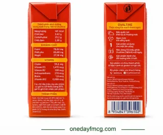 Ovaltine Chocolate Malt Drink 180ml