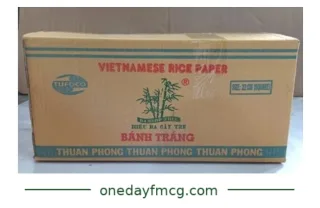 Bamboo Tree Hieu Ba Cay Tre Vietnamese Rice Paper Square 22cm – 500g
