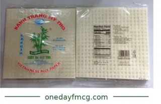 Bamboo Tree Hieu Ba Cay Tre Vietnamese Rice Paper Square 22cm – 500g