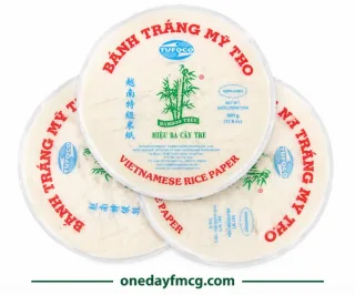Bamboo Tree Hieu Ba Cay Tre Vietnamese Rice Paper Round 22cm – 340g