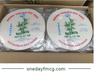 Bamboo Tree Hieu Ba Cay Tre Vietnamese Rice Paper Round 22cm – 340g