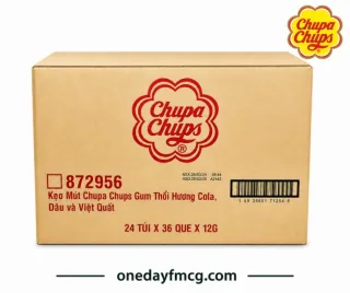 Chupa Chups Lollipop with Big Babol Gum Center Filled 432g