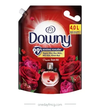 Downy Fabric Softener Perfume Passion 4L x 4 pouches