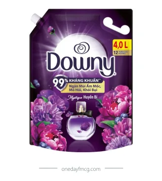 Downy Fabric Softener Perfume Mystique 4L x 4 pouches