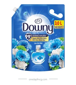 Downy Fabric Softener Cool Breeze 3L x 4 pouches