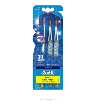 Oral-B Toothbrush 3D White Pack 3