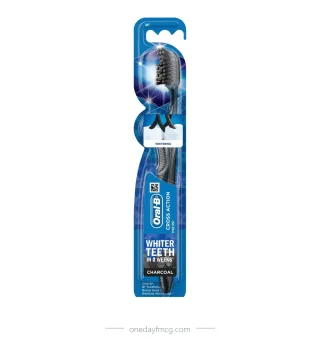 Oral-B Toothbrush Cross Action Charcoal Pack 1