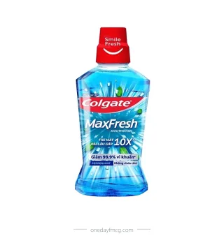 Colgate MaxFresh Mouthwash Peppermint 250mL x 12 bottles