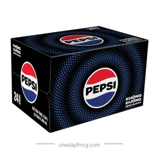 Pepsi Cola Zero Calories Soft Drink 390ml