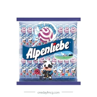 Alpenliebe Lollipop Berry Cream 360g x 20 bags