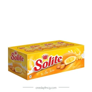 Solite Round Sponge Cake Milk & Butter Flavor 360g