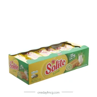 Solite Roll Sponge Cake Pandan Leaves Flavor 180g