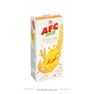 AFC Crunchy Crackers Wheat Flavor 172g x 16 boxes