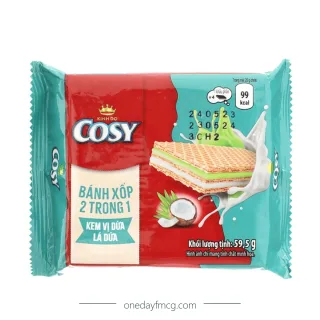 Cosy Coconut Pandan Leaves Wafer 59.5g