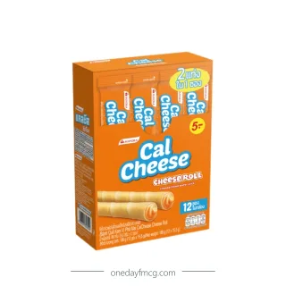CalCheese Cheese Roll Cheese-Filled Wafer Stick 186g