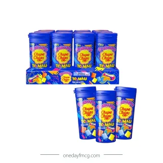 Chupa Chups Chewing Gum Painter 216g (27g x 8 jars) x 18 trays