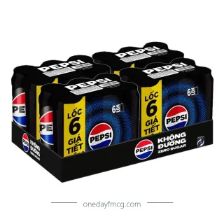 Pepsi Cola Zero Calories Soft Drink 320ml