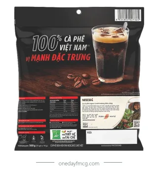 NesCafé Viet Black Iced Instant Coffee 560g x 12 bags