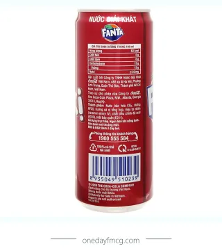 Fanta Sarsi Flavored Soft Drink 320mL