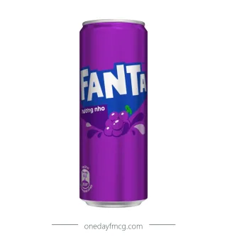 Fanta Grape Flavored Soft Drink 320mL