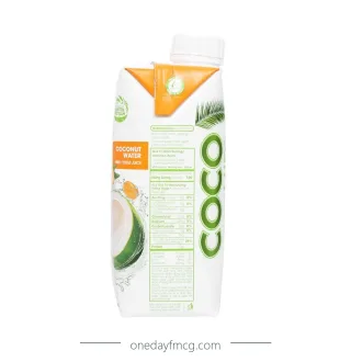 Cocoxim Coconut Water With Citrus Juice 330mL x 12 boxes