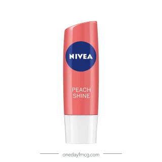 NIVEA Peach Shine Lip Balm 4.80 g