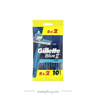 Gillette Razor Blue 2 Plus (8+2) x 12 packs x 6 boxes