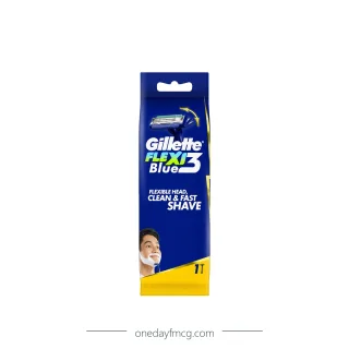 Gillette Razor Blue 3 Flexi 1 x 12 packs x 6 boxes