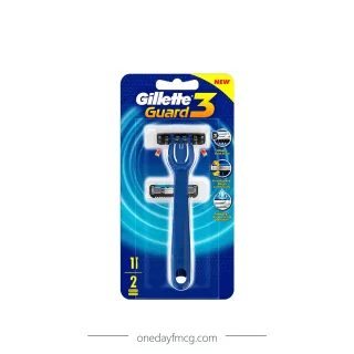 Gillette Razor Guard 3 Turbo 1+2s x 6 packs x 12 boxes