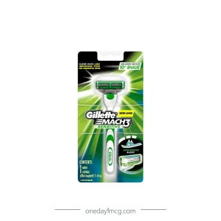 Gillette Razor Mach 3 Sensitive 1 x 6 packs x 5 boxes