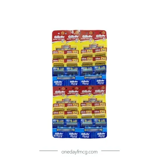 Gillette Razor Super Thin 2 + Blue 2 Plus 24 x 12 trays