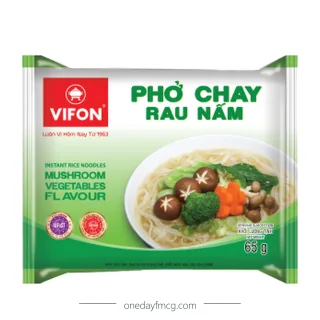 VIFON Phở Chay Rau Nấm 65g