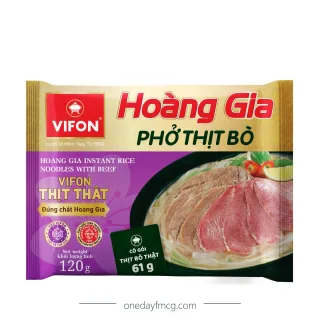 VIFON Hoàng Gia Phở Thịt Bò 120g