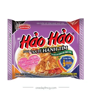 Hảo Hảo Hương Vị Sa Tế Hành Tím 75g