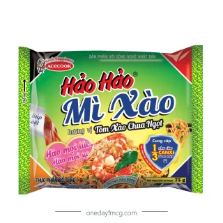 Hảo Hảo Mì Xào Hương Vị Tôm Xào Chua Ngọt 75g
