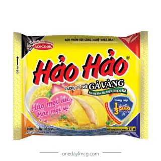 Hảo Hảo Hương Vị Mì Gà Vàng 74g